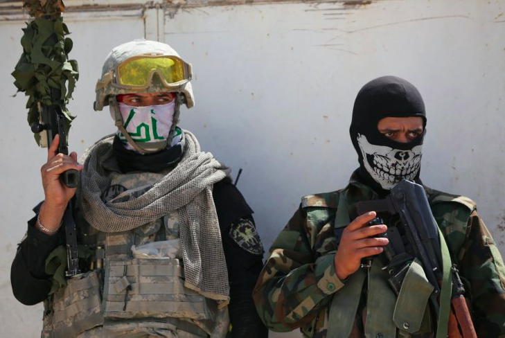Shiite militants in Iraq. (Getty Images)