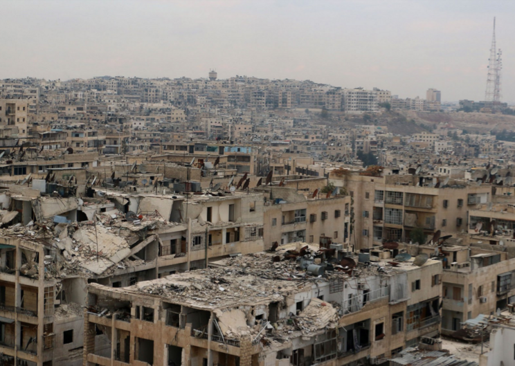 The city of Aleppo, earlier in 2016. Taken from http://bit.ly/1WCS9pE